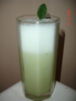 Suco de Abacaxi com Hortelã