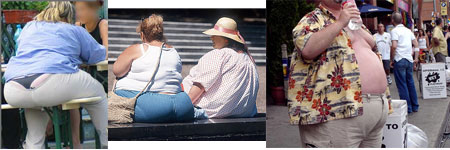 Fotos de pessoas obesas